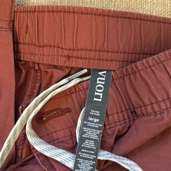 vuori rip stop shorts. Worn 1x - Picture 2 of 3